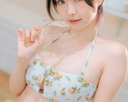 ElyEE子 - NO.121 2023.august C-檸檬泳裝 Lemon Swimsuit [31P-113MB]