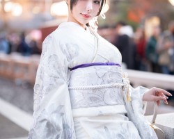 雨波 2024年1月 銀鈿和服 Silver Kimono [46P-250MB]